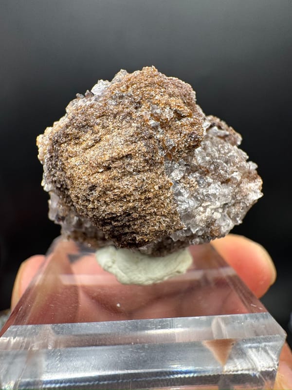Creedite from Guizhou, China, individual mineral specimen view 3