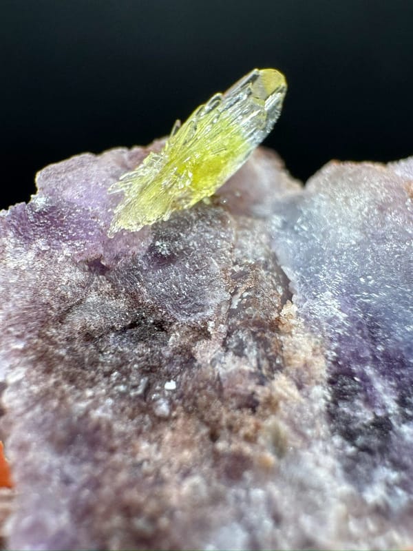 Creedite from Qinglong Co., Guizhou, China, individual mineral specimen view 7