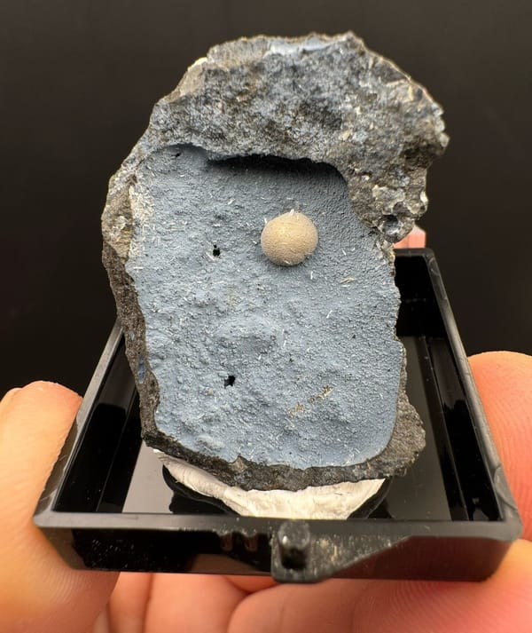 Calcite from Zhejiang, China, individual mineral specimen view 2