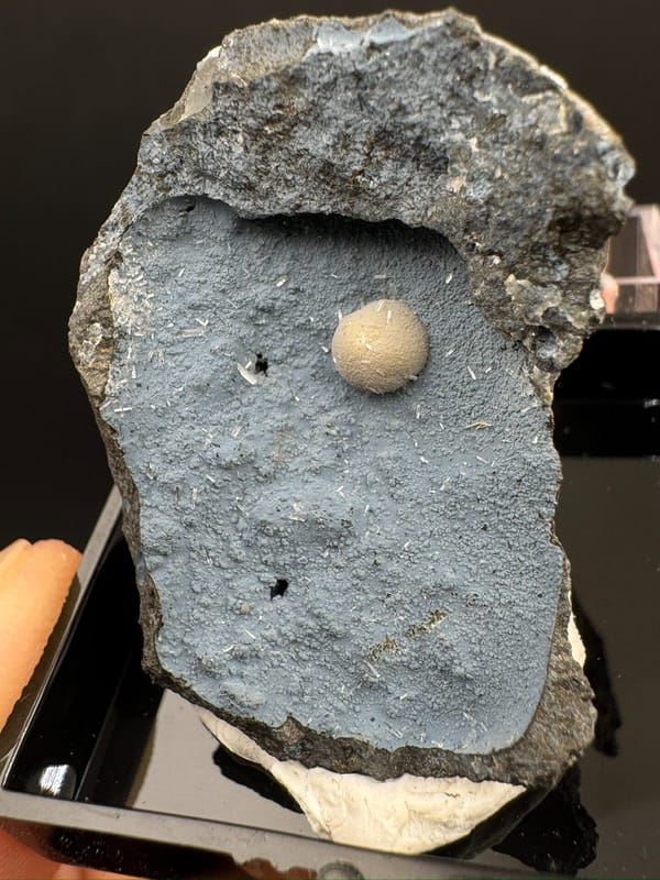 Calcite from Zhejiang, China, individual mineral specimen view 6