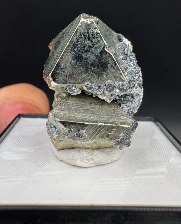 Pyrite from Peru, individual mineral specimen view 1