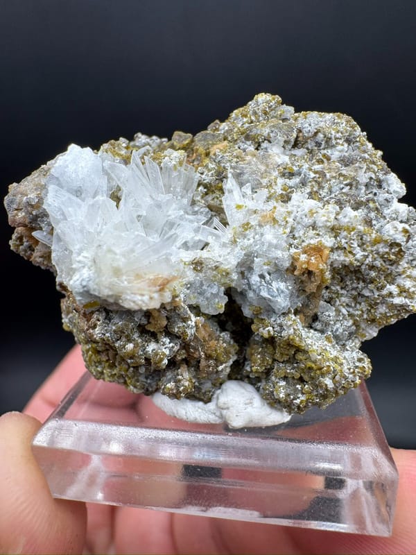 Hydroboracite from Inner Mongolia, China, individual mineral specimen view 5