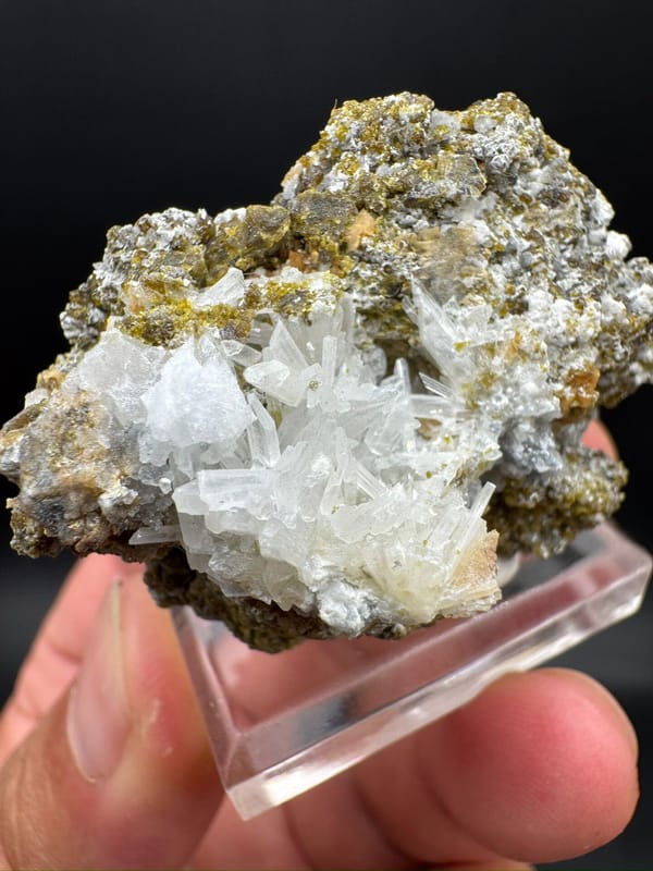 Hydroboracite from Inner Mongolia, China, individual mineral specimen view 6
