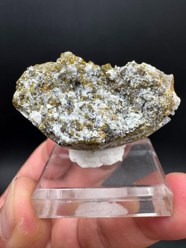 Hydroboracite from Inner Mongolia, China, individual mineral specimen view 7