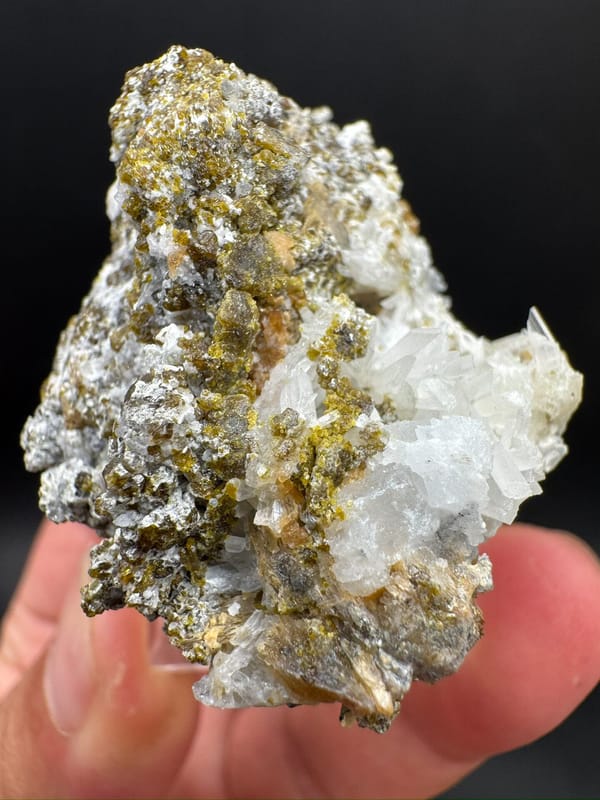 Hydroboracite from Inner Mongolia, China, individual mineral specimen view 8