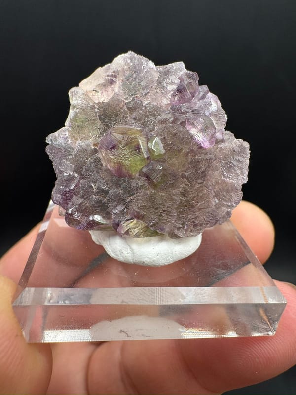 Fluorite from Liaoning, China, individual mineral specimen view 4