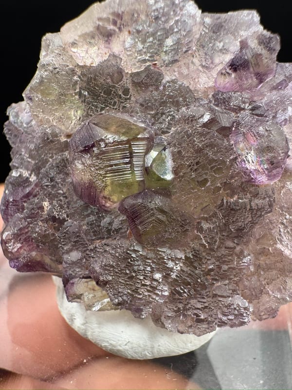 Fluorite from Liaoning, China, individual mineral specimen view 6