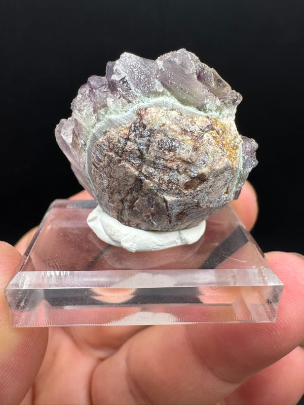 Fluorite from Liaoning, China, individual mineral specimen view 7