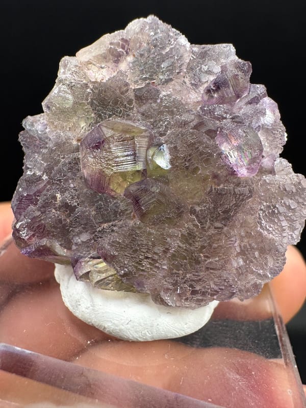 Fluorite from Liaoning, China, individual mineral specimen view 8