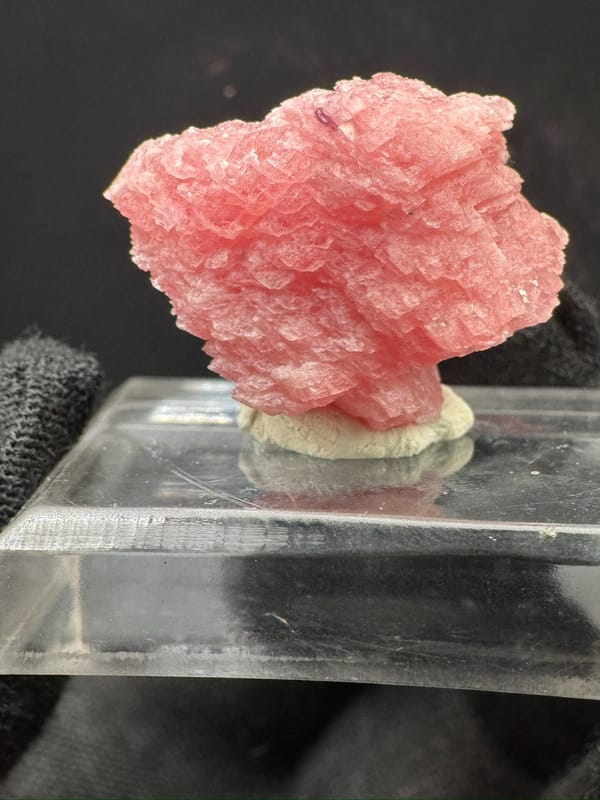Rhodochrosite from Guangxi, China, individual mineral specimen view 5