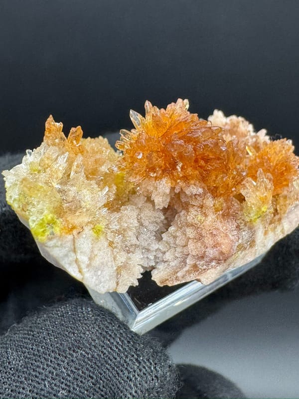 Creedite from Guizhou, China, individual mineral specimen view 8