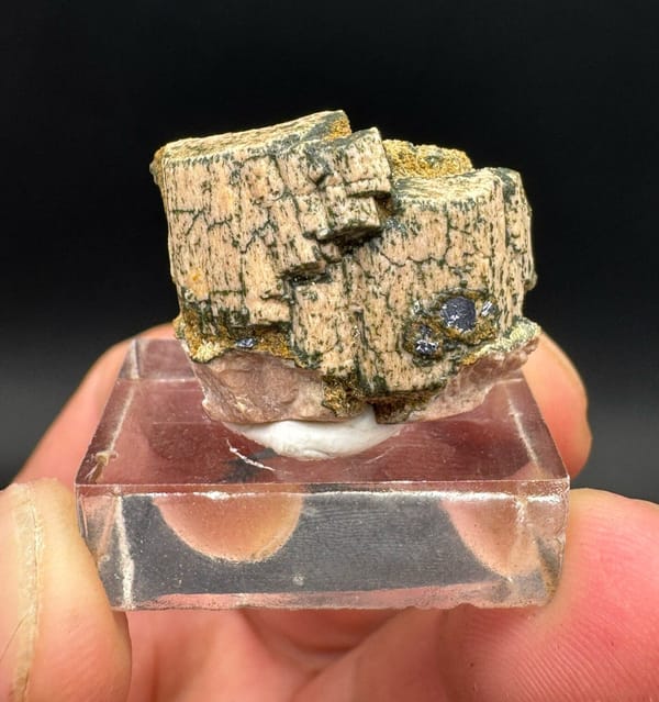 Potassium feldspar from Shandong, China, individual mineral specimen view 1
