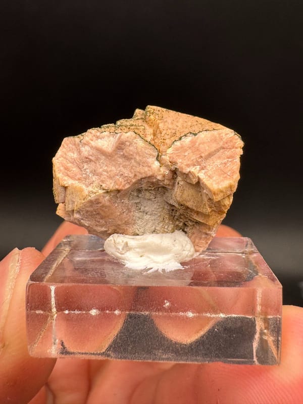 Potassium feldspar from Shandong, China, individual mineral specimen view 4