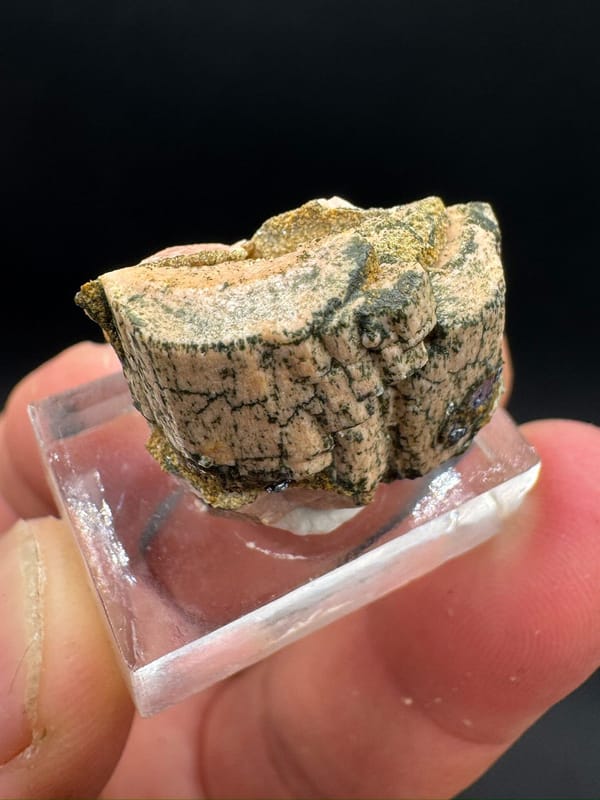 Potassium feldspar from Shandong, China, individual mineral specimen view 5
