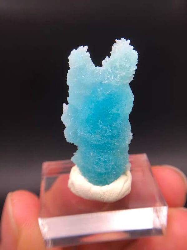 Hemimorphite from Guangdong, China, individual mineral specimen view 5