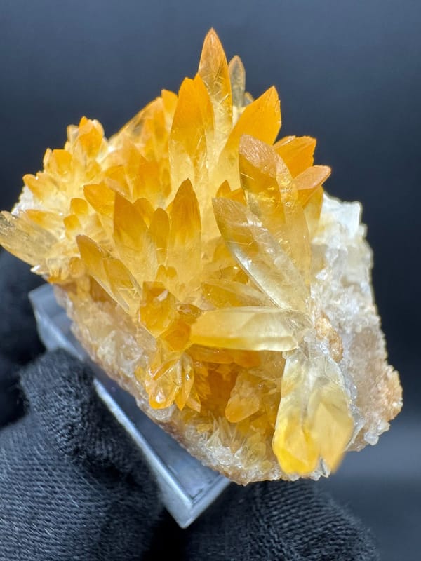 Calcite from Yunnan, China, individual mineral specimen view 4