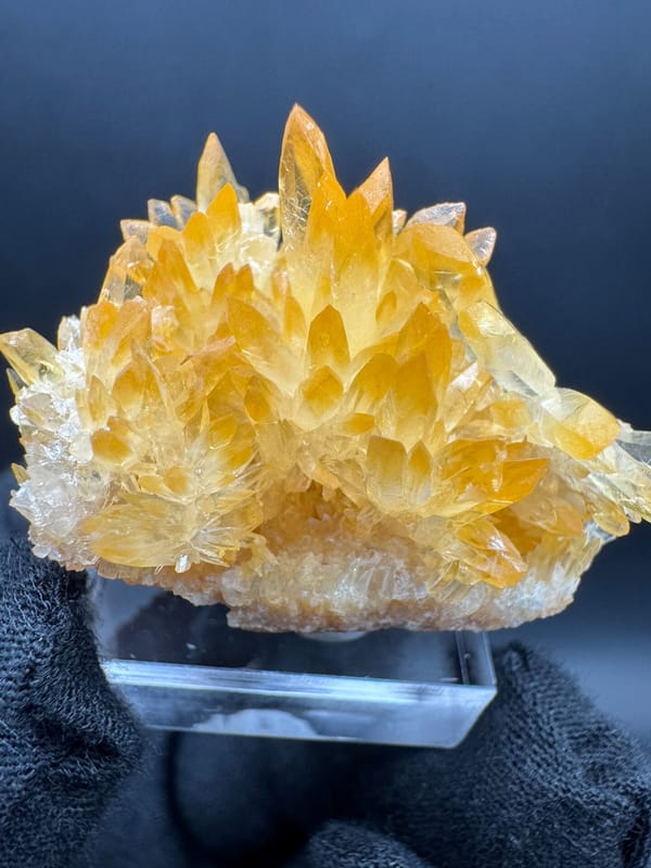 Calcite from Yunnan, China, individual mineral specimen view 5