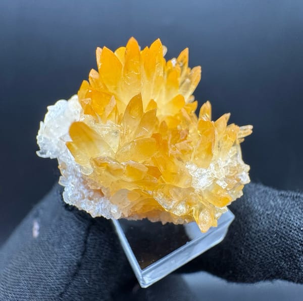 Calcite from Yunnan, China, individual mineral specimen view 7