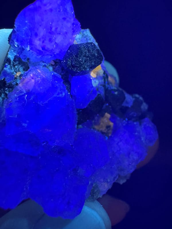 Galena from Wuzhou, Guangxi, China, individual mineral specimen view 4