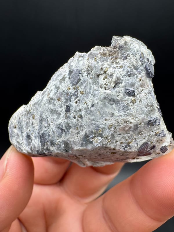 Galena from Wuzhou, Guangxi, China, individual mineral specimen view 5