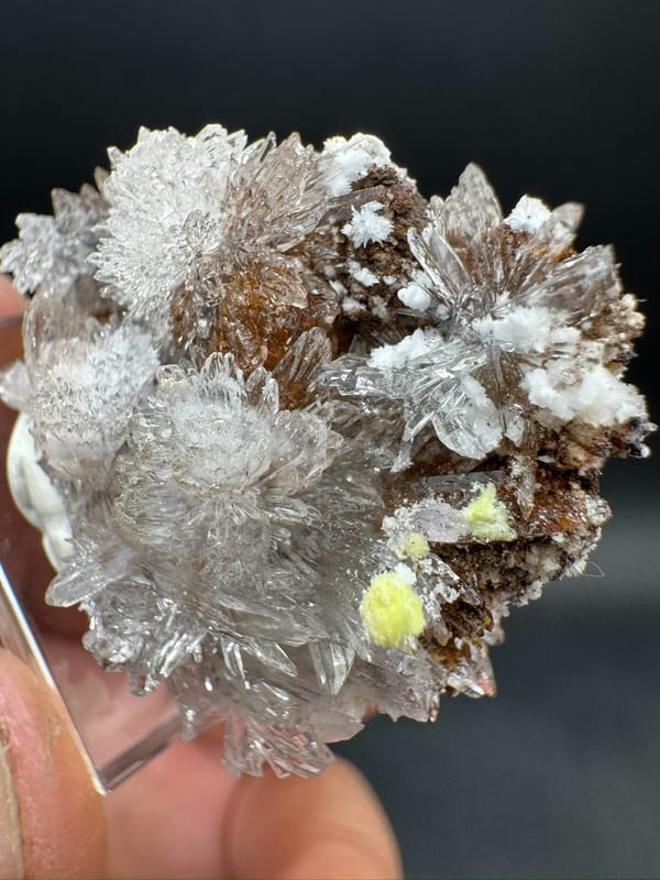 Creedite from Guizhou, China, individual mineral specimen view 5