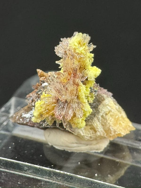 Creedite from Guizhou, China, individual mineral specimen view 3