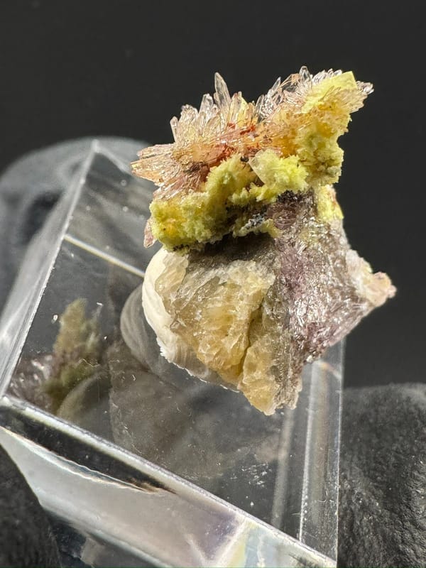 Creedite from Guizhou, China, individual mineral specimen view 7