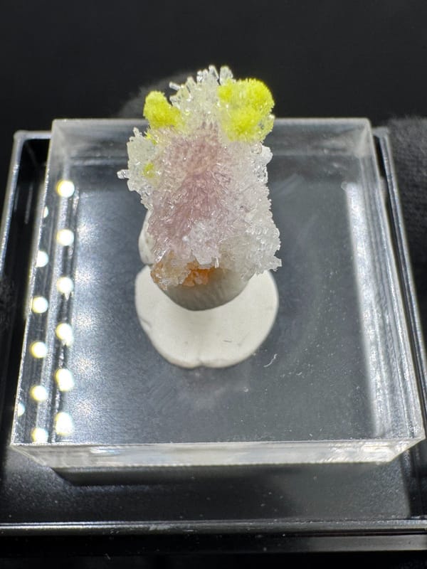 Creedite from Guizhou, China, individual mineral specimen view 4