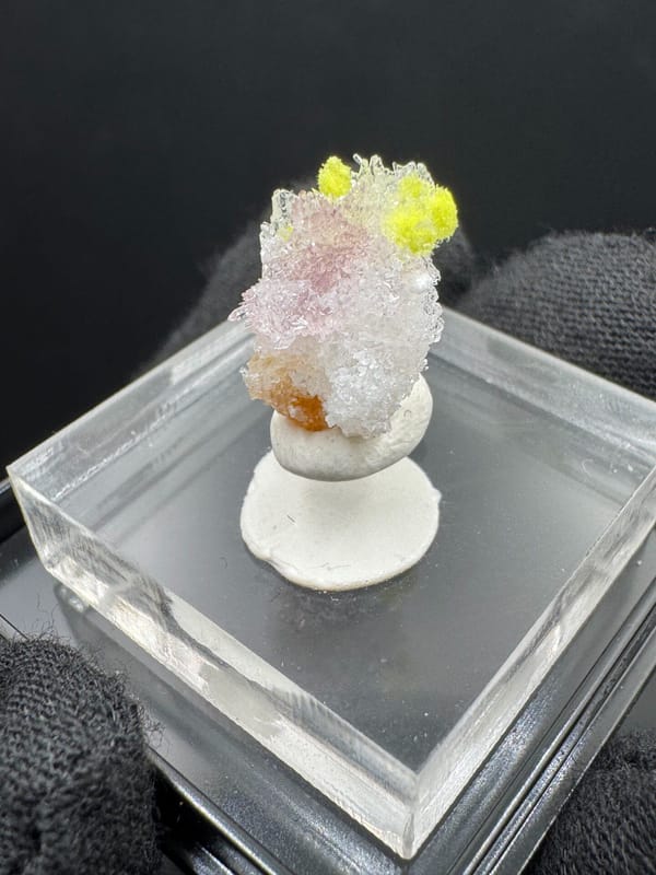 Creedite from Guizhou, China, individual mineral specimen view 6