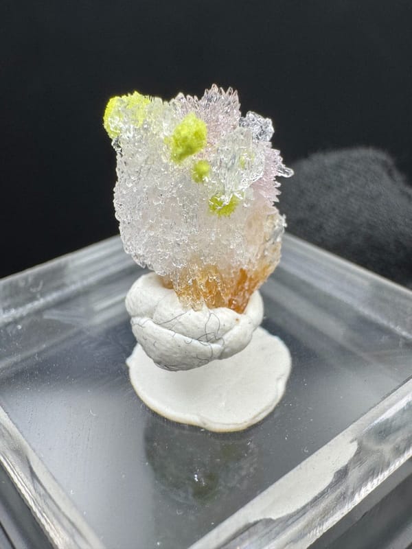 Creedite from Guizhou, China, individual mineral specimen view 7