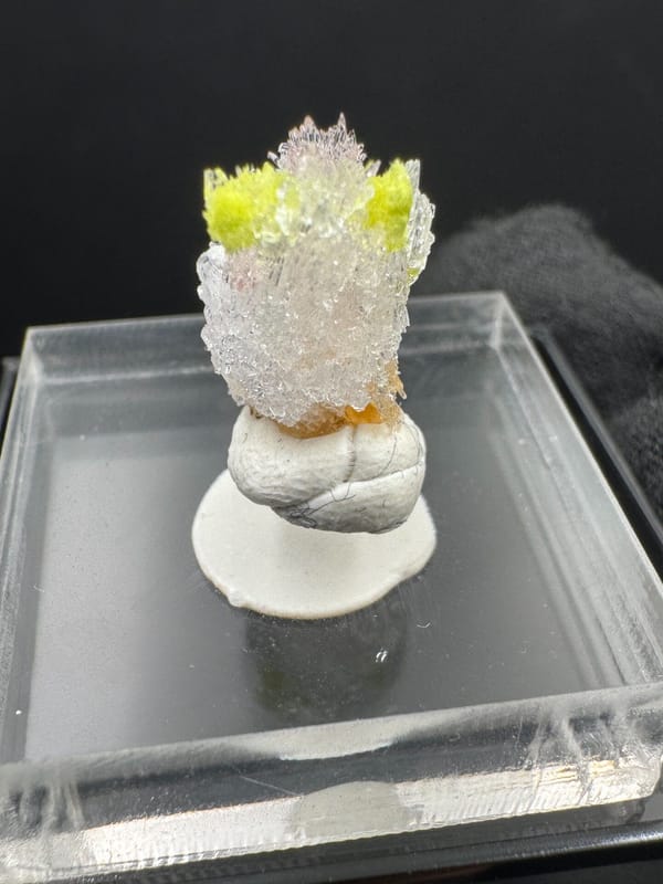 Creedite from Guizhou, China, individual mineral specimen view 8