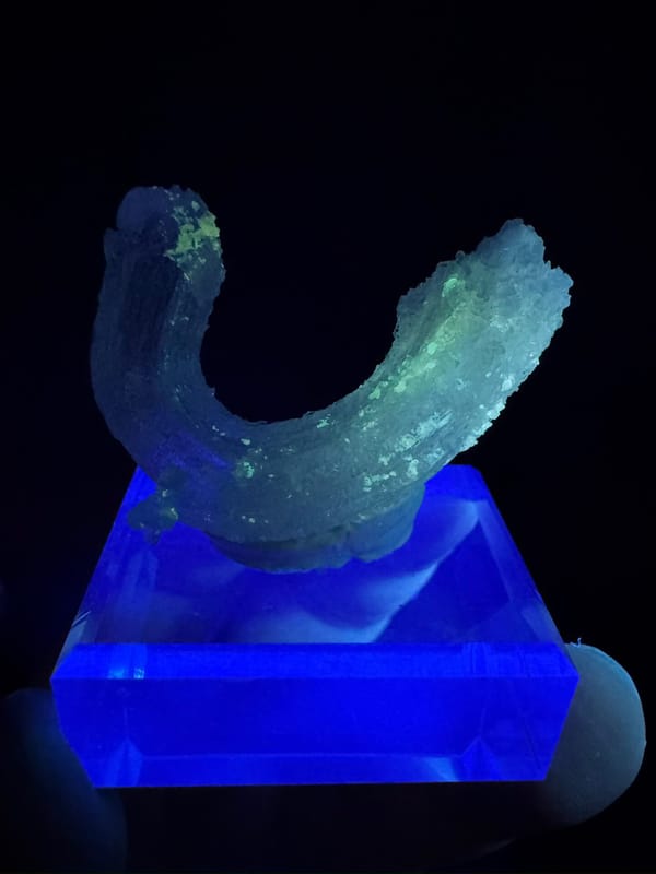 Gypsum from Guizhou, China, individual mineral specimen view 3