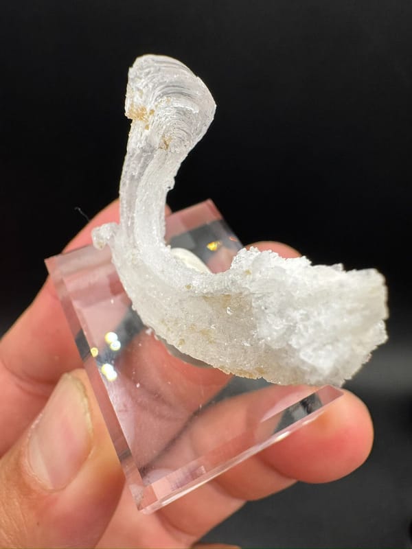 Gypsum from Guizhou, China, individual mineral specimen view 5