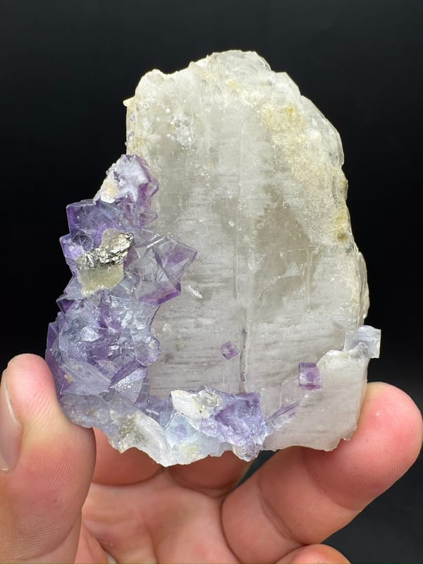 Fluorite from Yaogangxian Mine, Yizhang Co., Hunan, China, individual mineral specimen view 1