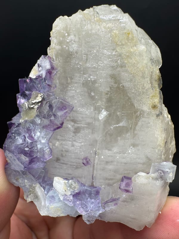 Fluorite from Yaogangxian Mine, Yizhang Co., Hunan, China, individual mineral specimen view 2