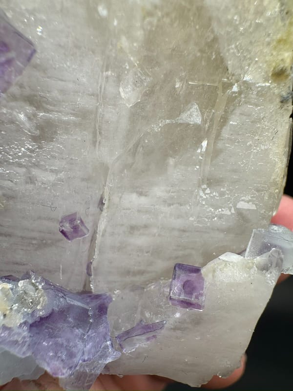 Fluorite from Yaogangxian Mine, Yizhang Co., Hunan, China, individual mineral specimen view 4