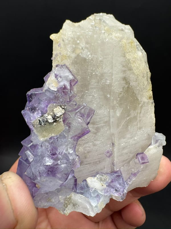 Fluorite from Yaogangxian Mine, Yizhang Co., Hunan, China, individual mineral specimen view 5