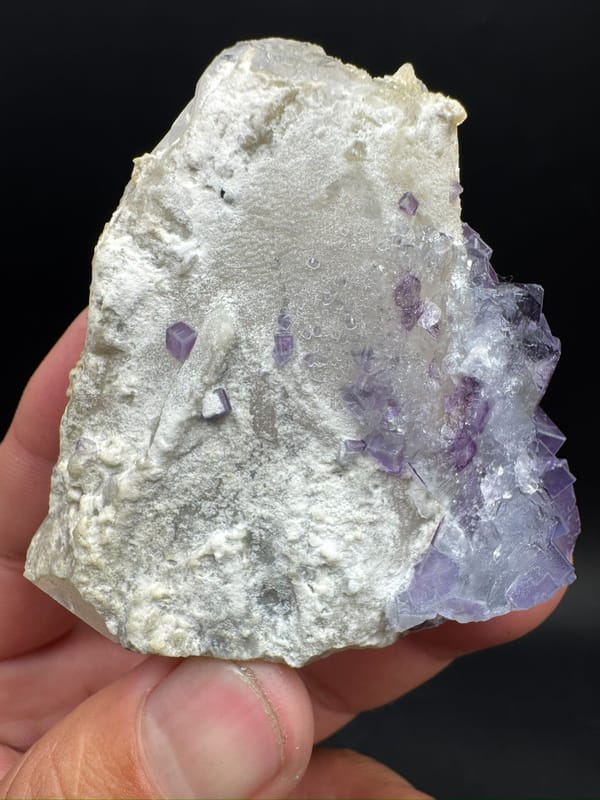 Fluorite from Yaogangxian Mine, Yizhang Co., Hunan, China, individual mineral specimen view 7