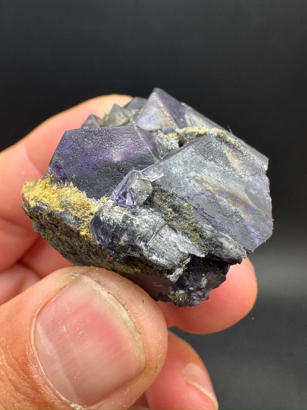Fluorite from Quanzhou, Fujian, China, individual mineral specimen view 8
