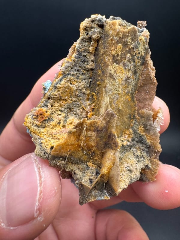 Yttrofluorite from Qinglong Co., Guizhou, China, individual mineral specimen view 4