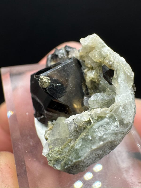 Cassiterite from Yunnan, China, individual mineral specimen view 2