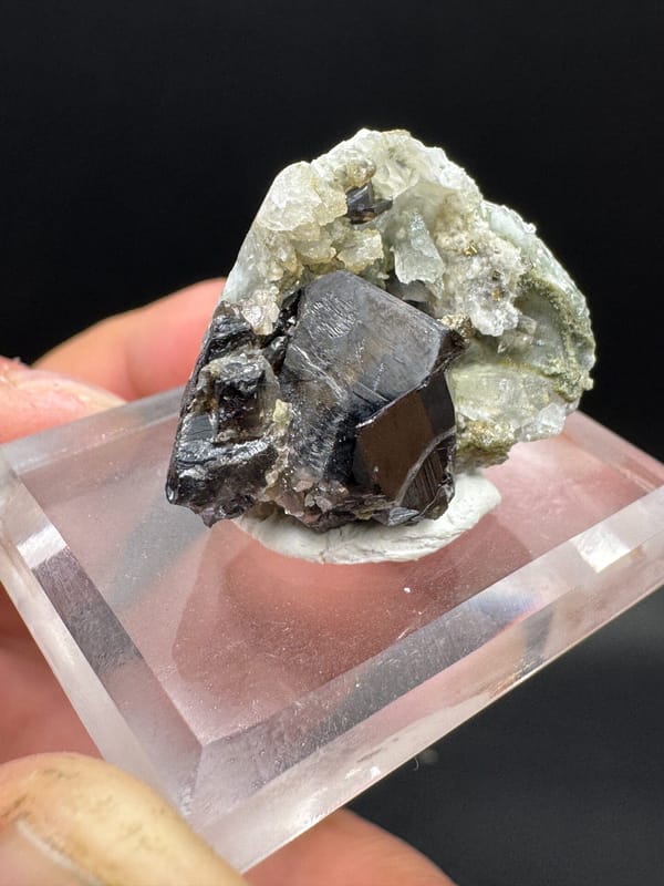 Cassiterite from Yunnan, China, individual mineral specimen view 4