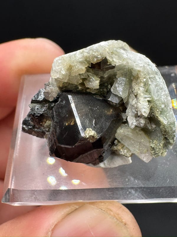 Cassiterite from Yunnan, China, individual mineral specimen view 6
