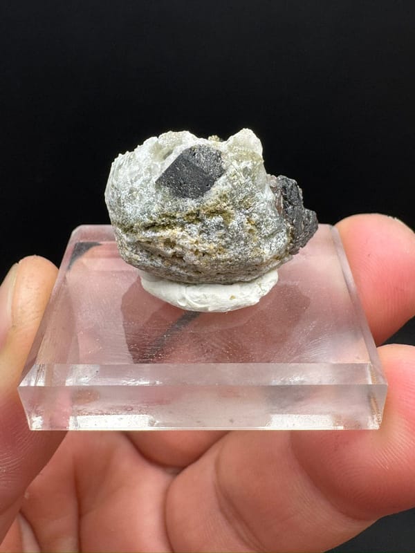 Cassiterite from Yunnan, China, individual mineral specimen view 7