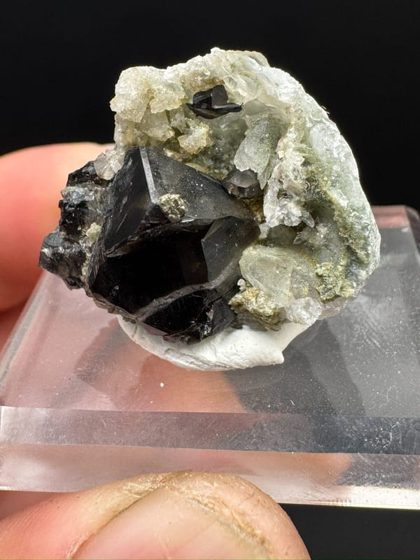 Cassiterite from Yunnan, China, individual mineral specimen view 8