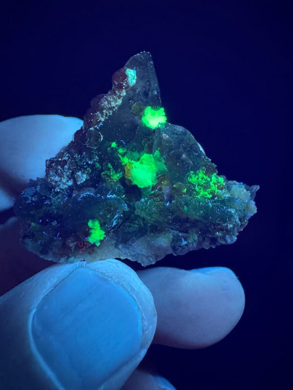 Spessartine from Zhangzhou, Fujian, China, individual mineral specimen view 6