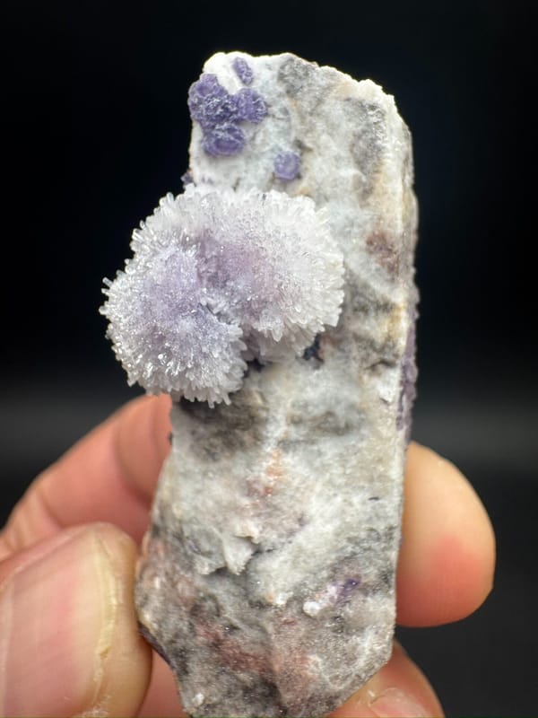 Creedite from Guizhou, China, individual mineral specimen view 2