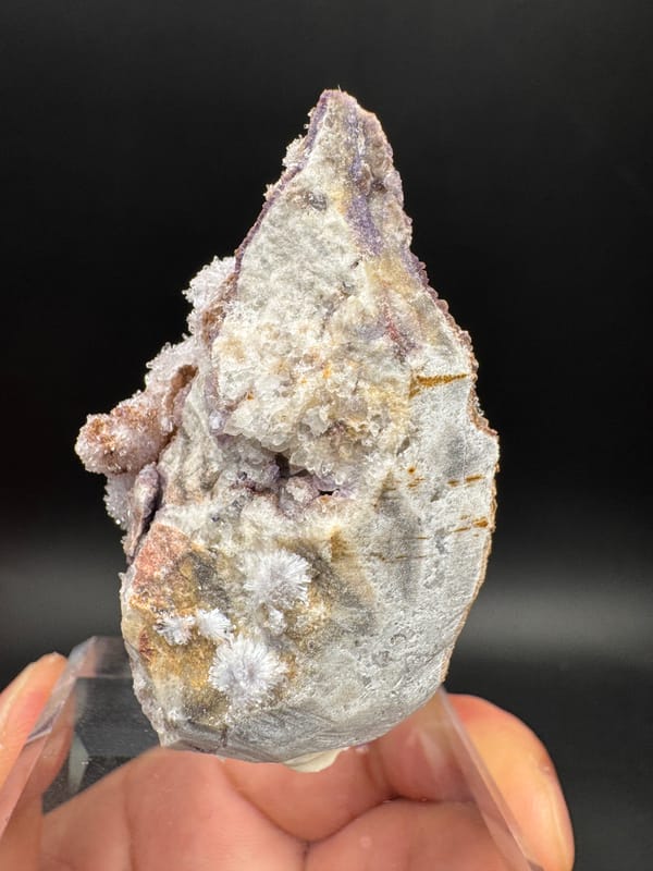 Creedite from Qinglong Co., Guizhou, China, individual mineral specimen view 3