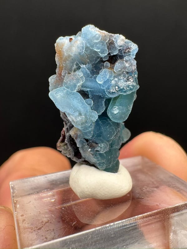 Plumbogummite from Guilin, Guangxi, China, individual mineral specimen view 4
