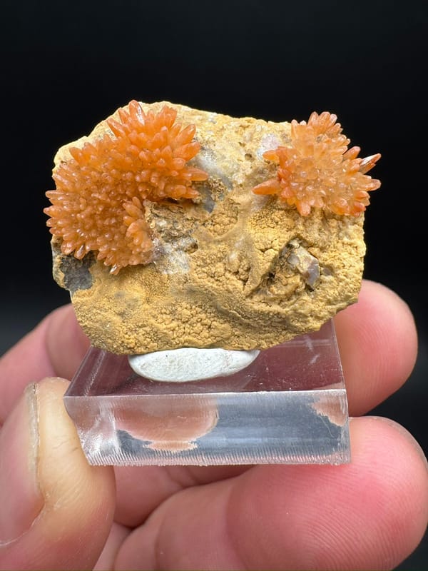 Calcite from Yunnan, China, individual mineral specimen view 1